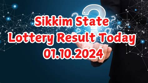sikkim state lottery result today 4pm|Today's Result .